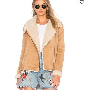 NWT Griffin Sherpa Coat from Tularosa Revolve
